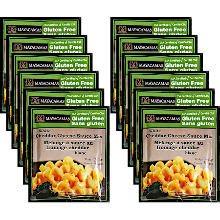 White Cheddar Cheese Sauce Mix 12 Pack
